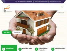 Tablet Screenshot of easyloans4u.com